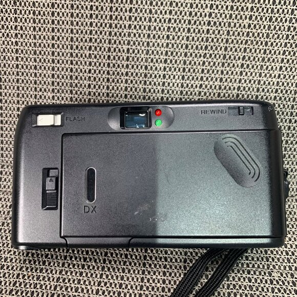 Vivitar PS120 Focus Free DX 35mm Point & Shoot Film Camera With Flash & Motoriz - Picture 4 of 5